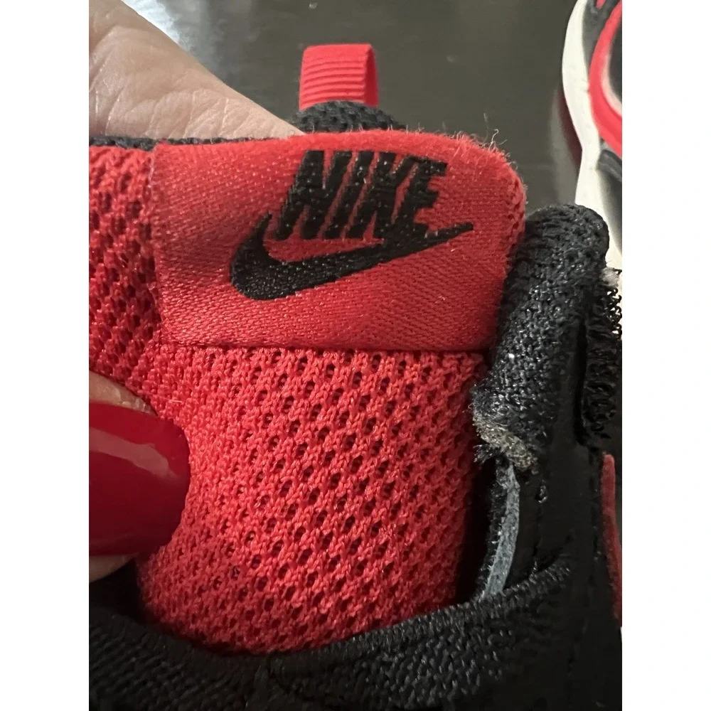 Nike Court Borough Low Recraft TD Toddler Shoes‎ Size 5C Red Black BQ5453-007